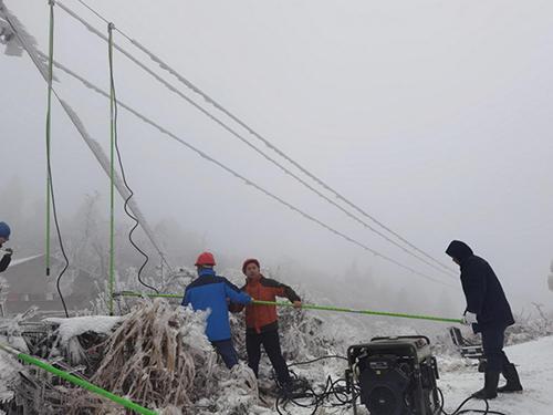 多地出现寒潮雨雪冰冻天气 公司全力保障电网安全可靠运行