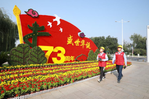 喜迎二十大丨坚守岗位 电靓佳节