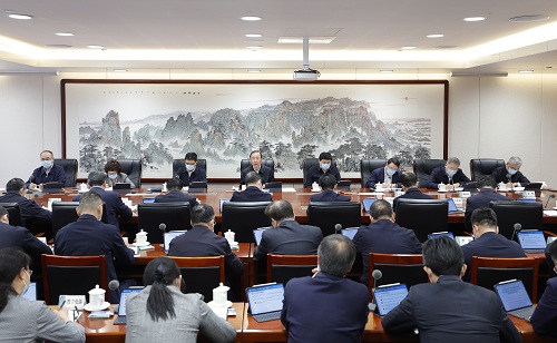 公司党组传达学习习近平总书记全国两会期间重要讲话精神