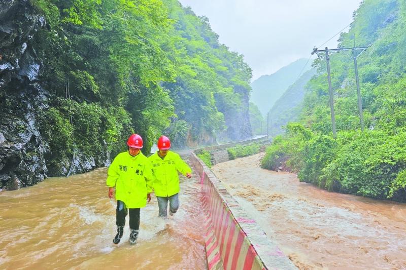 迎峰度夏｜闻“汛”而动抢修保电
