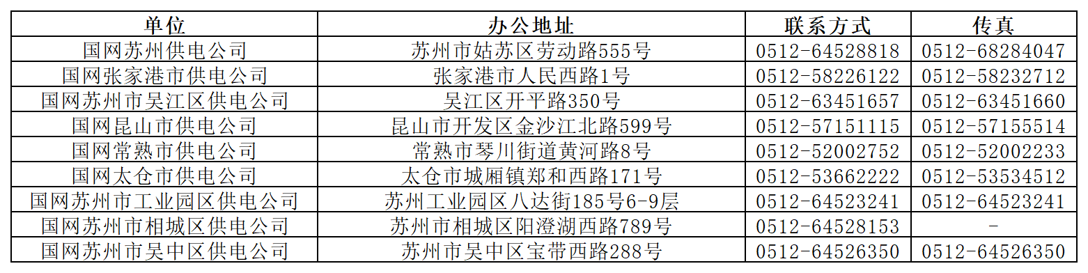 办公地址及联系方式